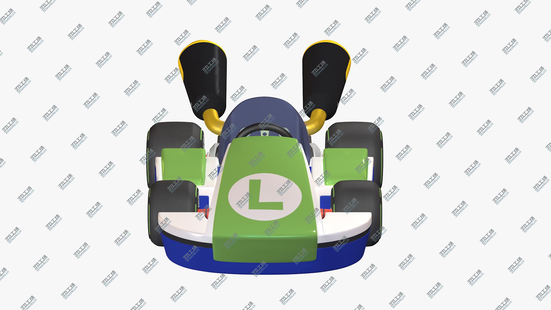 images/goods_img/202104091/Luigi  Standart Kart Mario Kart  Assets 3D model/5.jpg